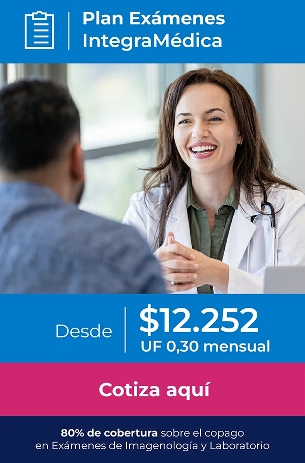 Plan Exámenes Integramédica