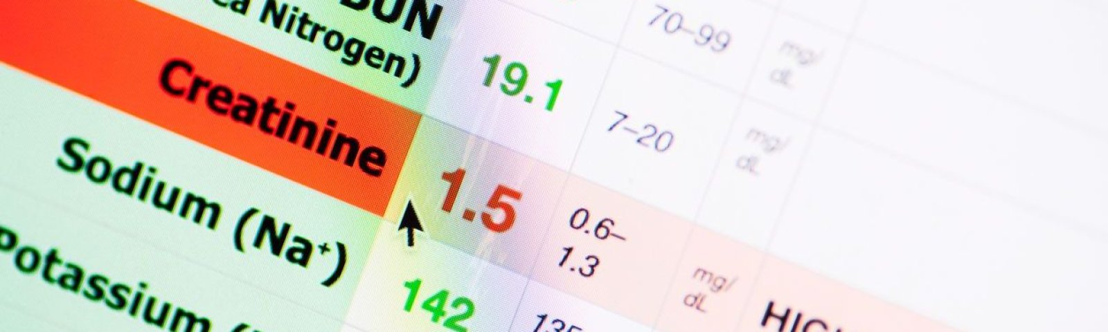 ¿Qué es la creatinina y qué significa tenerla alta?